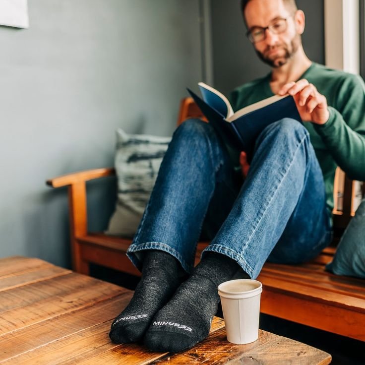 just like the mini crew, these merino wool socks…